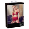 Abierta Fina glitter chain lingerie set