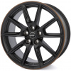 Borbet LX19 8x19 5x112 ET40 black matt rim copper