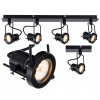 Stropná lampa bodová lampa 4xgu10 čierna (Stropná lampa bodová lampa 4xgu10 čierna)