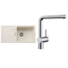 Set Blanco Favum XL 6 S + Blanco Linus-S Chróm biela soft