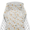 3-dielne posteľné obliečky New Baby 100/135 cm Srnček sivé Farba: Sivá