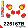 226167B: Strongflex Sada silentbloků předního zavěšení 23,5mm 221897