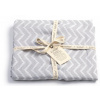 KipKep Mušelínová osuška Blenker L 170 x 100 cm Silver Grey