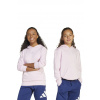 Detská mikina adidas ružová farba, s kapucňou, jednofarebná, JC9773 140