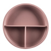 ZOPA Silikónový delený tanier s prísavkou Variant: Old Pink