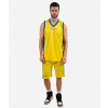 KIT POWER INTERLOCK basketbalový set žltá-azúrová modrá 2XS