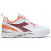 Dámska obuv Diadora Blushield Torneo W AG - white/fiery red - Biely (38,5)