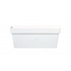 kvetináč truhlík 39,2cm CUBE CASE DCUC400-S449 biely plastový PROSPERPLAST