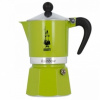 Moka pot Bialetti Rainbow 3 cups green