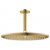 Grohe Rainshower Cosmopolitan - Hlavová sprcha 310, sprchové rameno 142 mm, 1 prúd, kefovaný Cool Sunrise 26067GN0