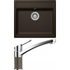 Set Schock S10-3 (dřez Mono N-100 Bronze + baterie SC-90 Bronze)