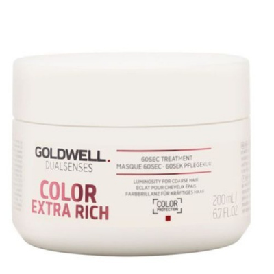Goldwell Maska pro barvené vlasy Dualsenses Color Extra Rich (60 SEC Treatment) Objem: 500 ml