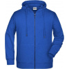 DAIBER JN 8026 / Pánska mikina s kapucňou - royal heather 5XL