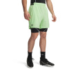 Under Armour UA Vanish Woven Mens 6in Shorts Lime /Black S