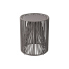 Blomus Vonkajší odkladací stolík ROPE P.34cm čierny S