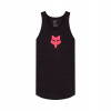TRIČKO BEZ RUKÁVOV FOX LADY HEAD TANK ČIERNO-RUŽOVÉ XS