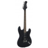 Dimavery ST-312, elektrická gitara, saténovo čierna