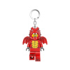 LEGO Licence LEGO svietiaca kľúčenka – Červený drak
