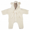 Detská kombinéza - Zimné kombinézy milen koncepčné obchody 62 ECRU (Polar Teddy Bear: Celkovo panenská vlna 62 cm)