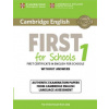 Cambridge English First for Schools 1 for Revised Exam from 2015 Student's Book without Answers