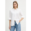 United Colors of Benetton košeľa dámska bavlnená 5HAXDQ0D8 biela M