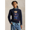 Detský bavlnený sveter Polo Ralph Lauren 323668286002 tmavomodrá 140-149