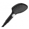Hansgrohe Raindance Select E - Sprchová hlavica, 3 prúdy, EcoSmart, matná čierna 28728670