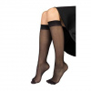 Punčochové podkolenky NYLON KNEE SOCKS 5 párů nero nero uni