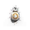 Svetlo 3D EP7 - Star Wars BB-8