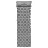 Spokey AIR BED PILLOW Samonafukovací matrac s poštárom 190x60x6 cm, šedá