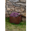 Zahradní květináč CUBE 1002 40 x 40 x 30 cm Corten