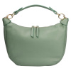 Dámska kožená kabelka Italia Enet - zelená