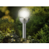 Solárna lampa Guľa 8x30 cm, efekt praskliny