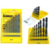 Vrtak, vrtáky - DT5911 Dewalt Sada kovových vŕtačiek HSS 10 ks (Bimetal Otvorenie 170 mm hlavné)