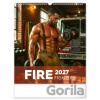 NOTIQUE Nástenný kalendár Dreamy Firefighters 2027 - Notique