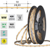 MCLED Pásek LED COB WW, 480LED/m, 10W/m, DC 24V, 985lm/m, CRI90, IP20, 10mm, 5m