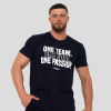 GymBeam Tričko One Team Navy SS