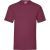Fruit of the Loom Tričko Valueweight T, krátký rukáv, pánské COT16103637001-burgundy S Burgundová