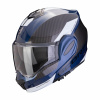 Moto přilba SCORPION EXO-TECH EVO TEAM modro/černo/bílá - Velikost L