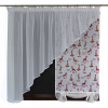 Záclony do detskej izby - Pattern mg Kpl firana Woal Panel žirafa + skos 300cm (Záclony do detskej izby - Pattern mg Kpl firana Woal Panel žirafa + skos 300cm)