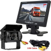 Cúvací systém s káblom +7 palcový monitor HD 12V pre nákladné auto BUS