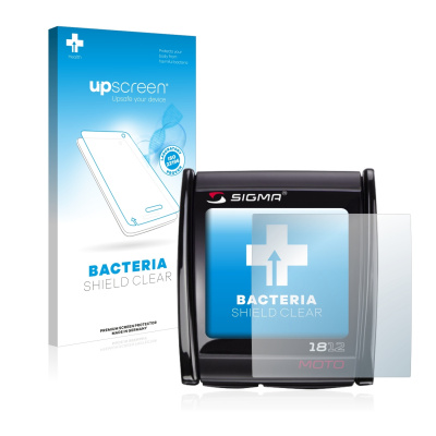 upscreen čirá Antibakteriální ochranná fólie pro Sigma MC 1812 MOTO (upscreen čirá Antibakteriální ochranná fólie pro Sigma MC 1812 MOTO)