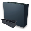Kvetináč plast sivý Prosperplast 58 cm x 18 x 49,8 cm