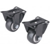 EXTOL PREMIUM Kolieska pevné priemer 40 mm max 30 kg 2 ks