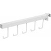 Vešiak Racks H24 500x25x25x1.2 mm, s hákmi