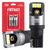 AMiO LED žiarovky FULL CANBUS PRO T10 W5W 4x3030 SMD biele 12V 24V 03580