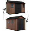 KETER NEWTON PLUS WIDE 11 x 7,5 záhradný domček, 230 x 350 x 246 cm, hnedý 17212880