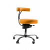 Spinergo MEDICAL Spinergo - aktívna stolička pre zdravotníkov - oranžová, plast + textil + kov