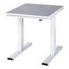 Pracovný stôl, elektricky výškovo prestaviteľný ,linoleový poťah, nosnosť 300 kg RAU