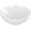 VILLEROY & BOCH Loop & Friends okrúhle umývadlo na dosku bez otvoru, s prepadom, priemer 380 mm, biela alpská, 4A450001